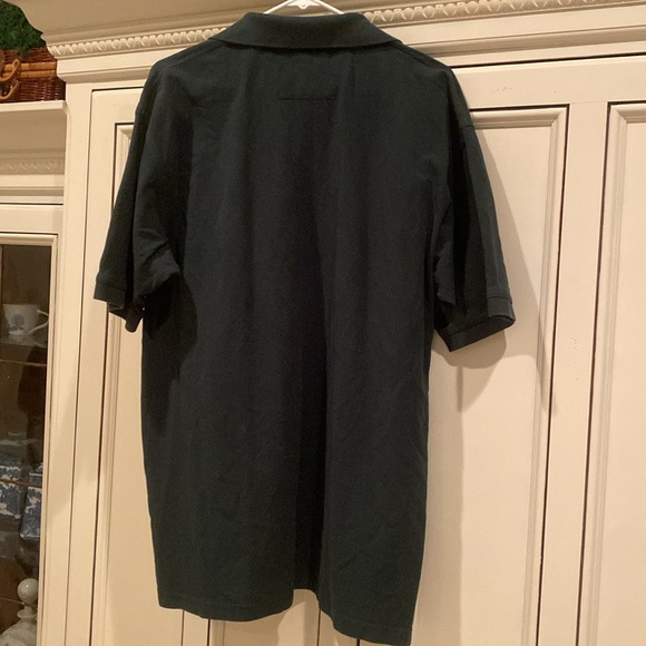 Perlis men’s polo dark green size L - Picture 4 of 5